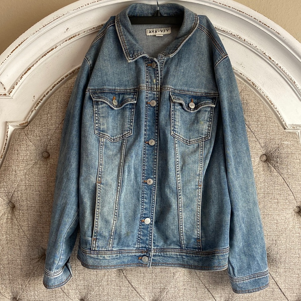 Ava & Viv | Denim Jacket